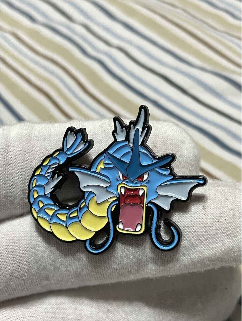 Pokemon Gyarados Enamel Pin Brooch Anime